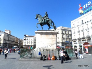 PUERTA DEL SOL, MADRID.