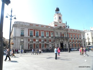 PUERTA DEL SOL, MADRID.